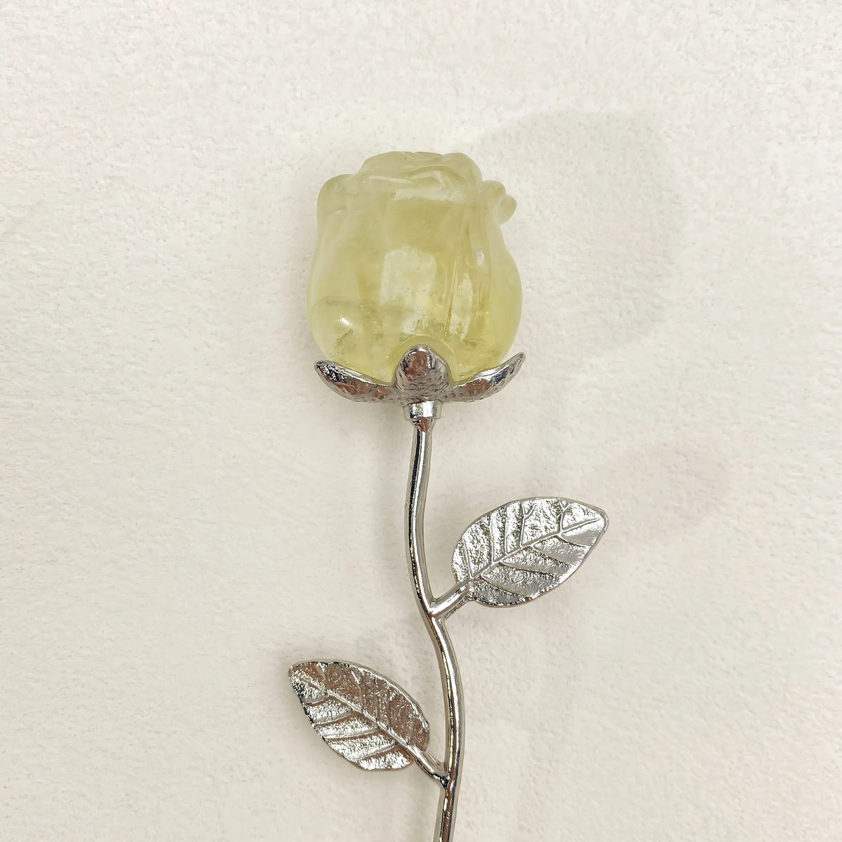1PC Crystal Carved Rose Flower,Excellent Gifts,Ideal for Valentine's Day,Mother's Day,Graduation Gift,Home Decor Accent