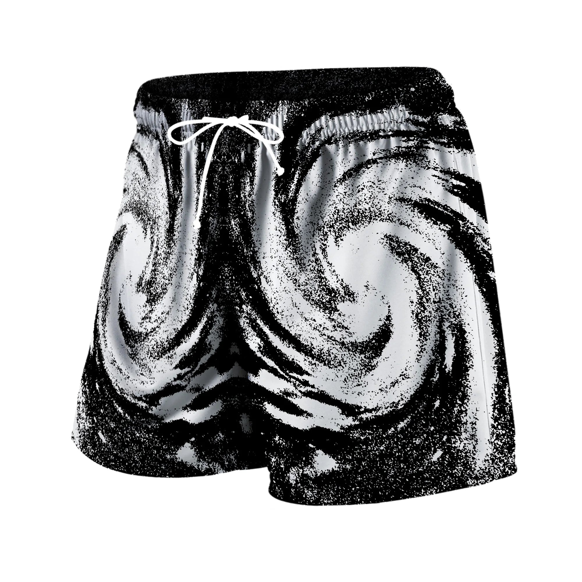 Personality Stripe Men's Beach Shorts Summer Color Block Casual Man Bottoms Sports Wear Breathable Short Pants Trend Streetwear