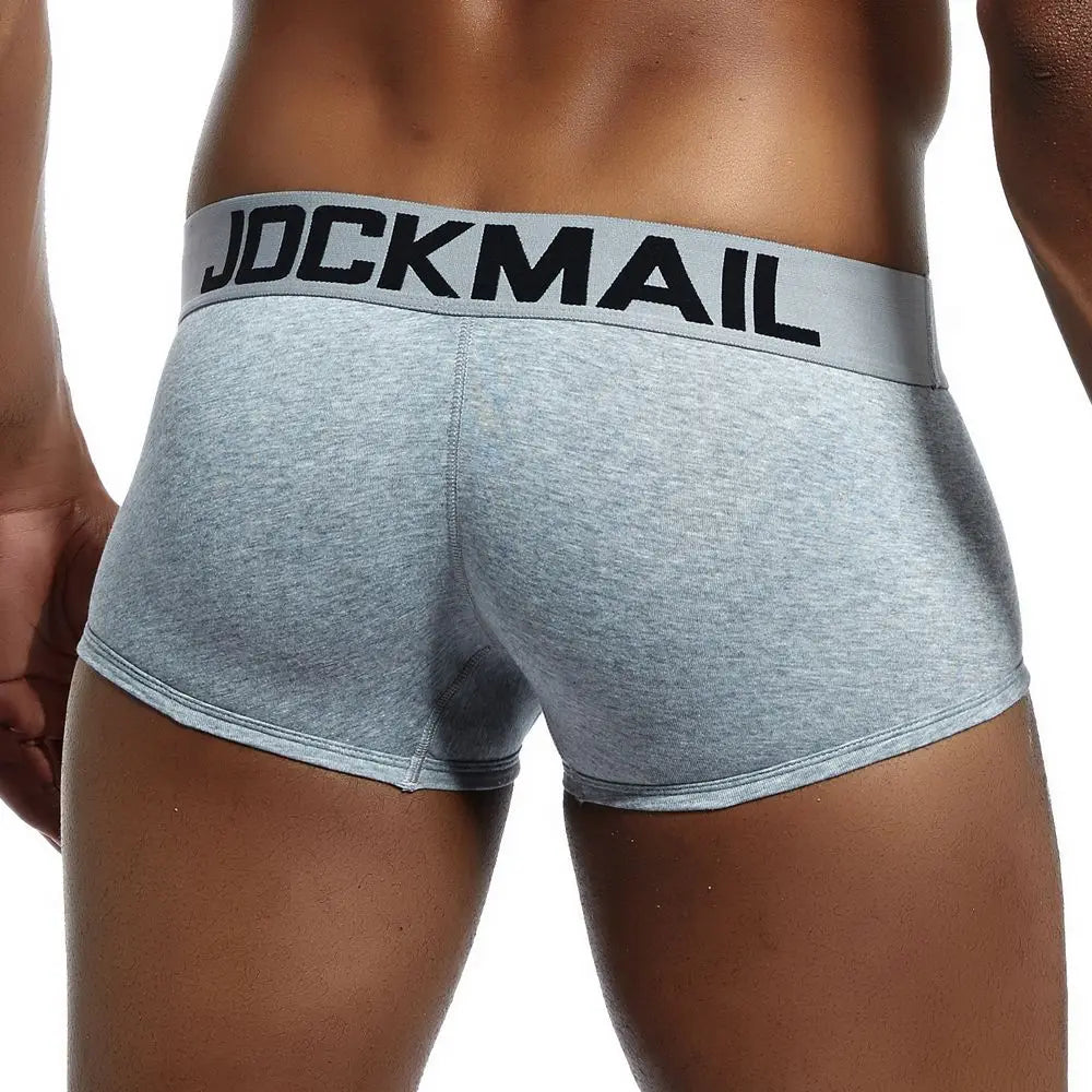 JOCKMAIL Brand Male Panties Breathable Boxers Cotton Men Underwear