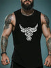 Summer New Trend Men's Pull-Over Crew Neck Vest Mesh Fitness Breathable Vest Blazer Men's Quick Drying Sweat Absorption T-Shirt