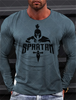 Sparta Vintage Graphic Men's Long Sleeve T-shirt for Men Clothing Casual Tops Tee Fashion 3D Full Printing Tshirt Streetwear