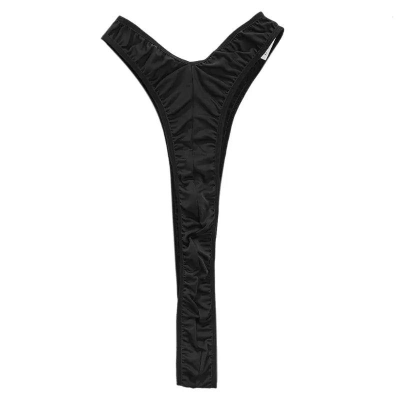 Men's Strap Underwear Sexy Leopard Print Panties Erotic Lingerie Stretchy Open Thong Body Costume Bodysuit Gay Borat Pajamas New