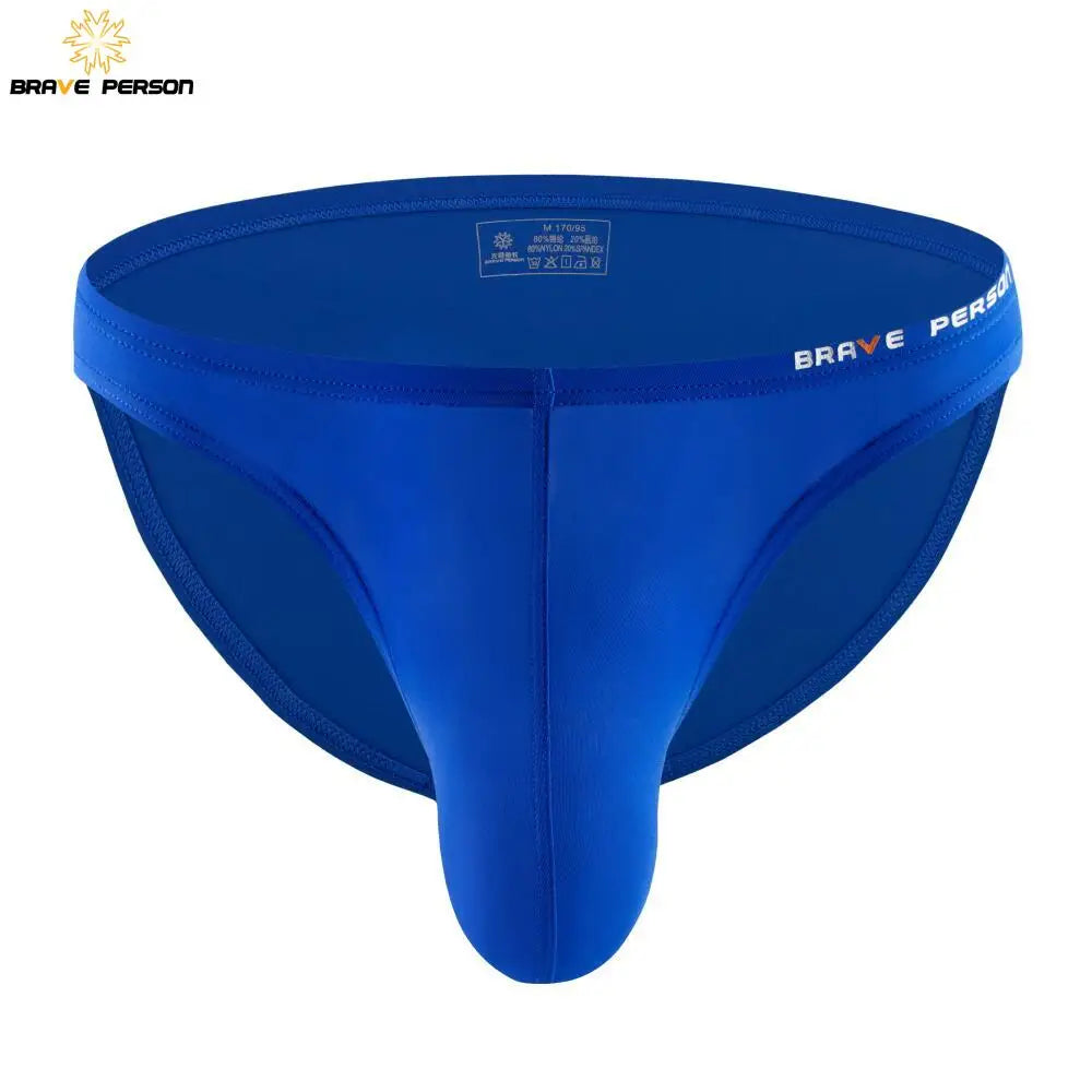 BRAVE PERSON Sexy Men Underwear Big Penis Pouch Bikin Briefs Panties Underpants Masculinas Calzoncillos Hombre Slip Gay Sissy