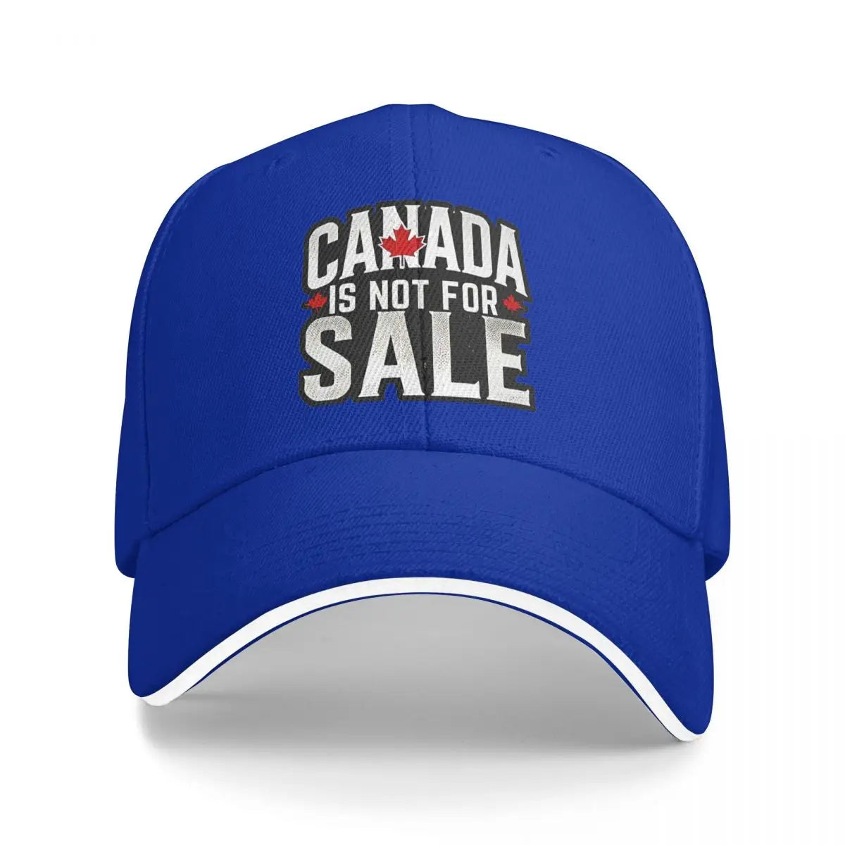 Canada Is Not For Sale Baseball Cap Unisex-Teens Custom DIY Trucker Hat Summer Casual Hiking Fishing Breathable Snapback Cap