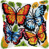 Flower Latch Hook Kit Cute Knooppakket Kussen Knopen Pillow Button Smyrna Knooppakket Needlework Button Packagek Linkhaak Kussen