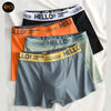 4PCS Mens Underwear Men Fashion Underpants Male High Stretch Boxer Panties Shorts Breathable Soft Shorts Comfortable Plus size