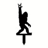 Metal Decorative Garden Stakes Sasquatch Gifts For Men Women, Sasquatch Statue Decorations Outdoor,Iron Art, Iron Art Silhouette
