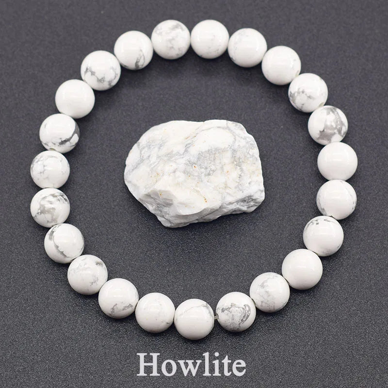 Amethust Bracelet Made of Real Natural Stone Beads Body-Purifying Geniune Amethyst Natural Crystal Bracelet for Women Pulsera