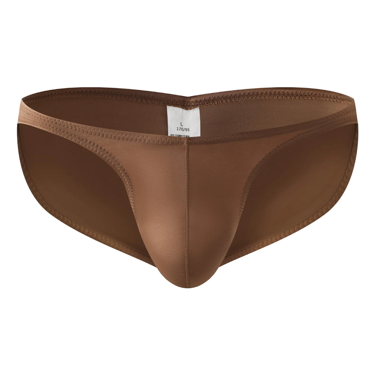 Men Smooth Satin Briefs Bikini Sexy Bulge Pouch Underwear Shiny Mini Panties Butt-lifting Low Waist Soft Fashion Underpants