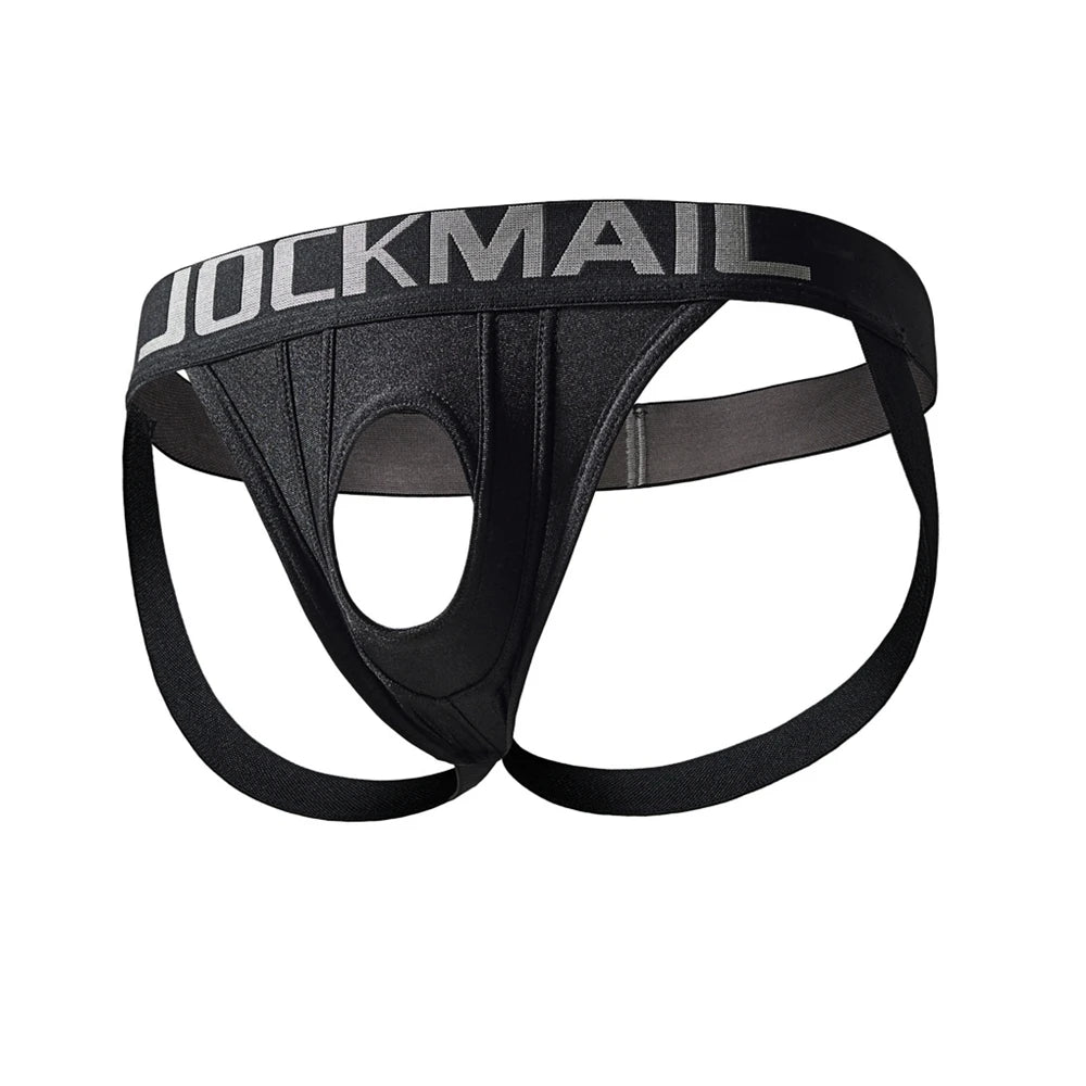 Harness Pants Jockstrap with Reinforced Crotch for Men Women Couples Role Play Underwear Men Thong Penis Hole Sexy Gay Underwear