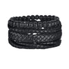 MeMolissa New Fashion Braided Wrap Leather Bracelets for Men High Quality Vintage Charm Wood Beads Ethnic Tribal Wristbands