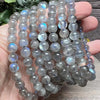 Ruberthen 6 MM Natural AAA Labradorite Bracelet High Quality Womens Strength Protection Healing Jewelry