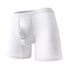 Men's Boxershorts Cotton Breathable Underwear Mid Long Boxers Trunks Comfortable Shorts