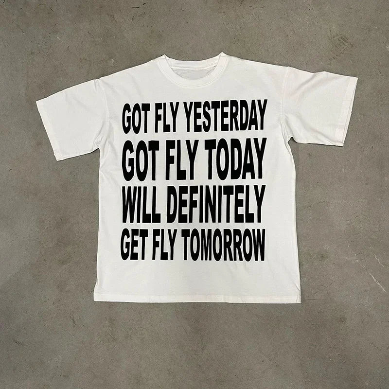 Got Fly Y2K Cotton T-shirt