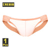 Men’s Ultra-Thin Breathable Mesh Thong – Lightweight Nylon G-String Underwear | Quick-Dry, Stretch Fit, Low-Rise Comfort (1–4 Pack)