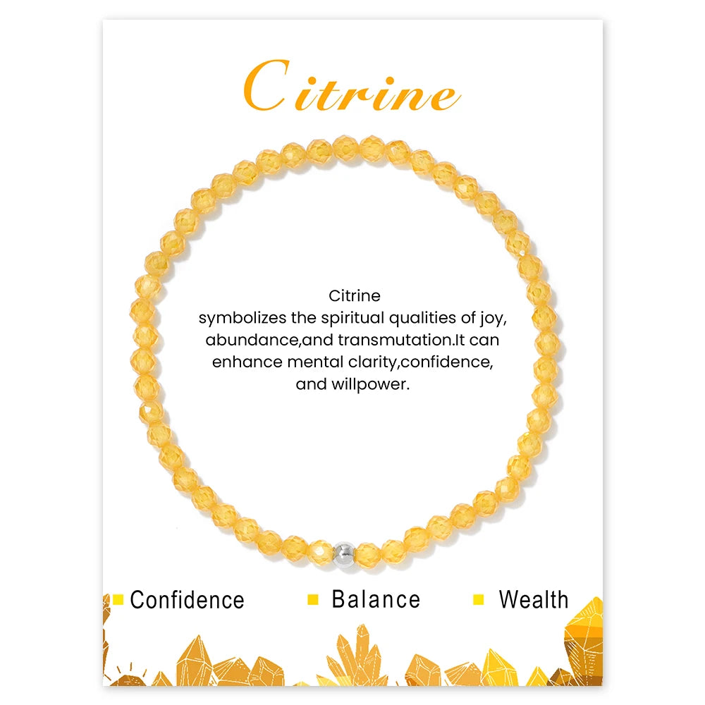 Irregular Chip Gravel Stone Bracelet With Card Fashion Natural Agates Carnelian Amazonite Gem Stone Stretch Bangle Jewelry Gift