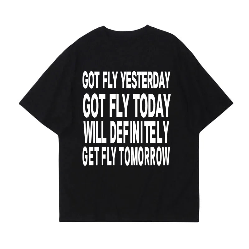 Got Fly Y2K Cotton T-shirt