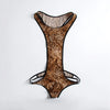 Leopard Men's Bodysuits Building Shapers Tights Men Singlet Underwear Bikini Sexy Men T-Back Jumpsuit Stretch Thongs Jockstrap