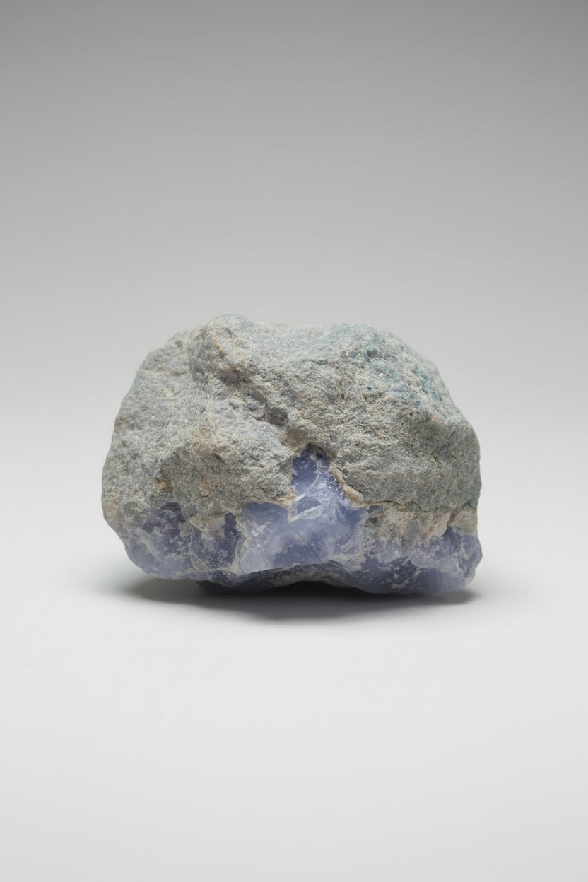 Raw Blue Chalcedony