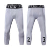 Sports Fitness Pants Men Gym Shorts Workout Tights
