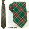 Checked Plaid Scottish Tartan Red Crimson Gray Grey Green Yellow Blue Mens Ties Neckties Free Shipping Suit Gift For Men