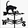 Metal Weathervane,Witch Iron Weather Vane,Sea Rover Wind Direction Indicator,Garden Decoration,Outdoor Roof Decoration,Gardening
