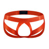 Men's Low Waist Sexy Color Block G-Strings & Thongs Cockstraps Open Back Men Jockstrap Panties Cockring Pouch Gay Underwear