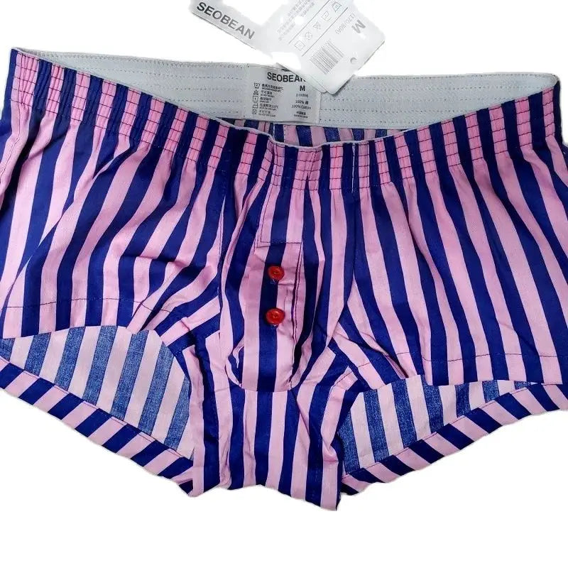 Seobean Men's 100% Cotton Shorts