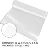 SucceBuy Greenhouse Film 32x25ft Greenhouse Polyethylene Film 6 Mil Thickness Greenhouse Plastic Clear Plastic Film UV Resistant