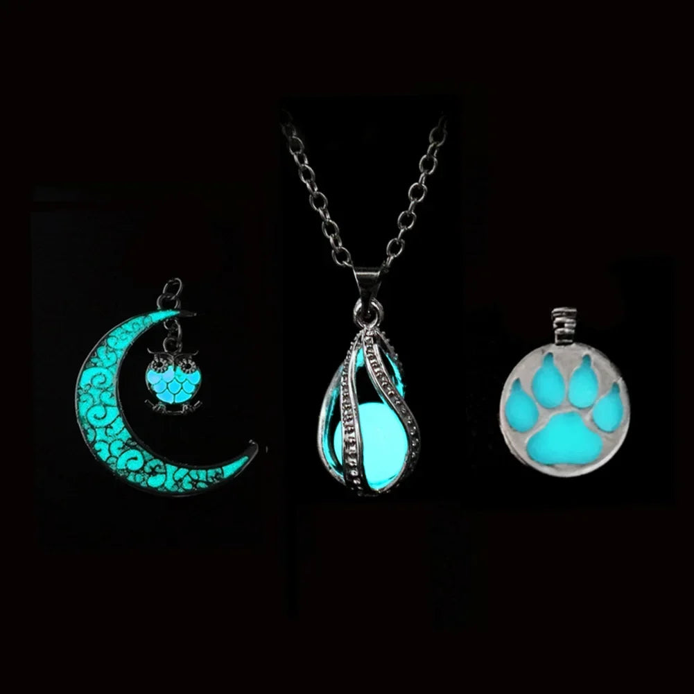 Luminous Glowing Pendant Necklace