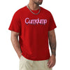 Cumdump Classic Crew Neck Cotton T-Shirt Men Women Red