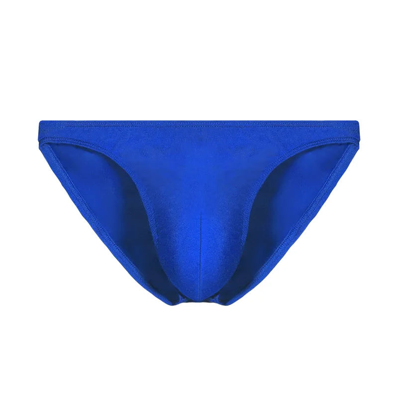 Men's Underwear, Men's Small Triangle Briefs, U-Convex Thin Elastic Sexy Low-Waist Tight-Fitting Narrow-Edge Briefs