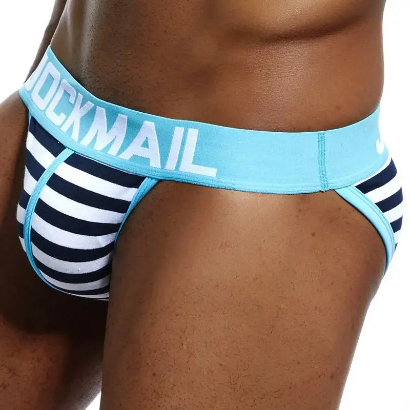Jockmail Sexy Underwear Men Bikini Brief
