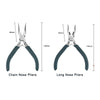 12 Style Exclusive Customization High Quality Stainless Steel End Cutting Wire Pliers Hand Tools DIY Jewelry Making Pliers Set