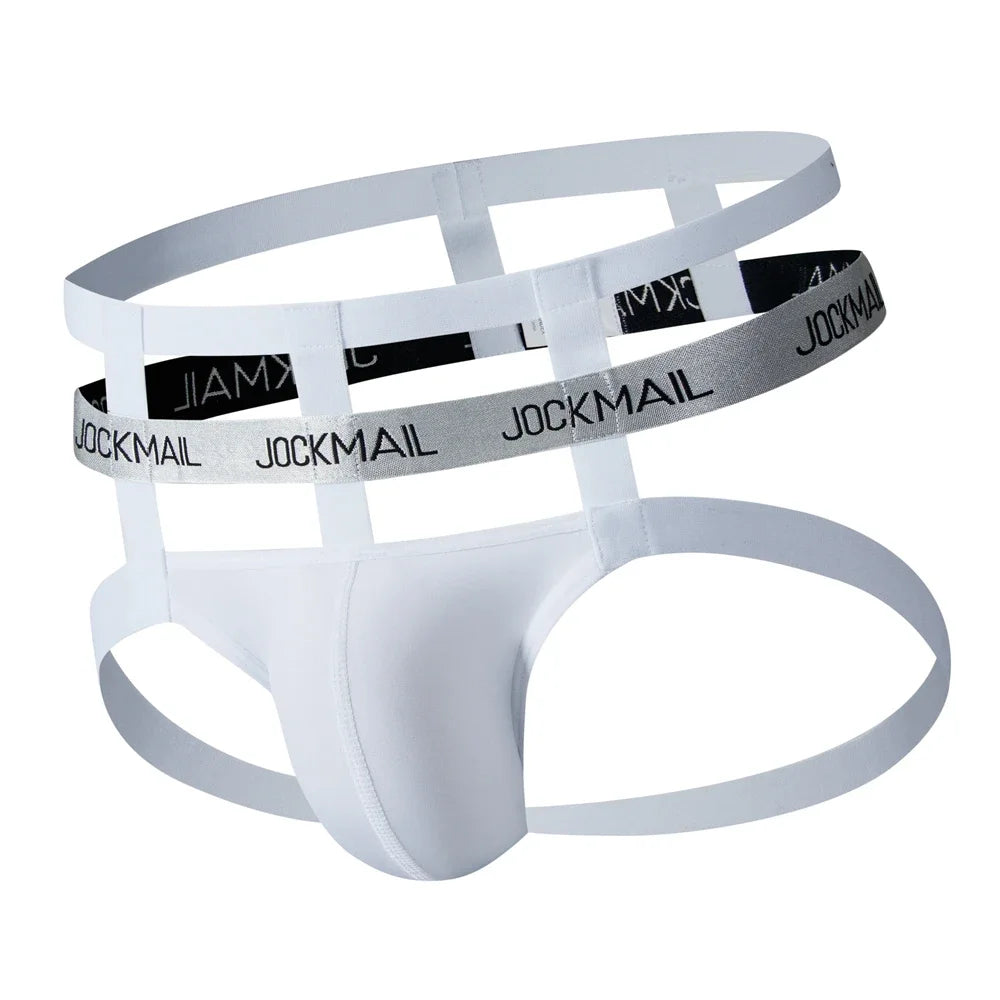 Men Sexy G String Thong Jockstrap Gay Underwear Lingerie Bondage Sissy Lingerie Men Bikini Beif Panochas Cueca Tanga Slip