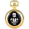 Trump Victory Pendant Quartz Pocket Watch Souvenir