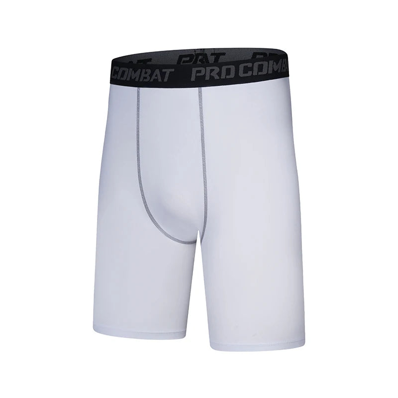 Fitness Sports Shorts For Men Summer Gym Workout Running Cycling Quick Drying Breathable Three-quarter Pants Casual Bottoms