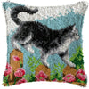 Cats Latch Hook Kits Pillow Cover