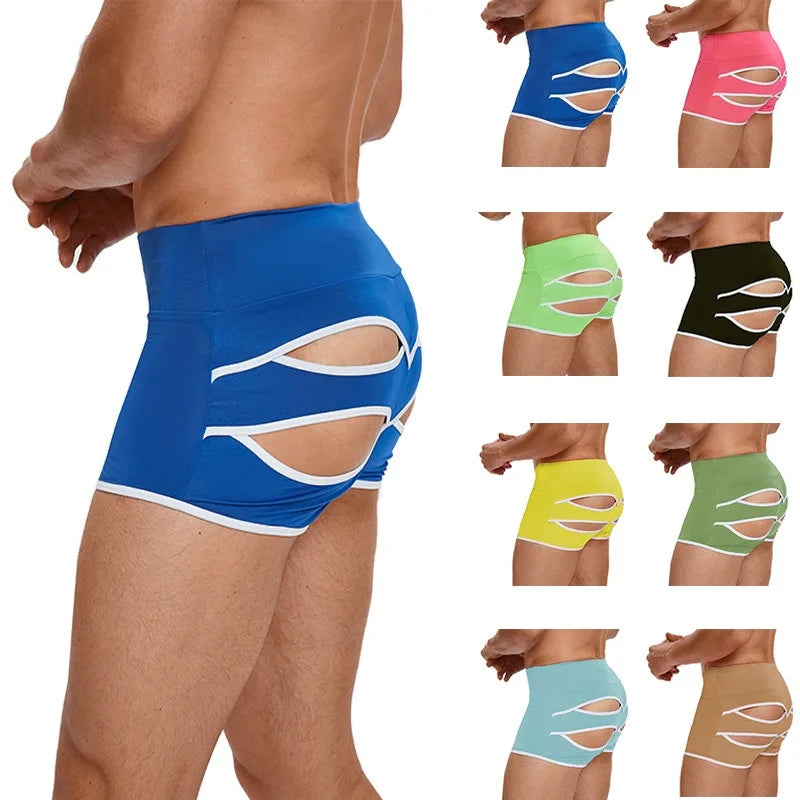 Men's Back Cutout Boxer Briefs