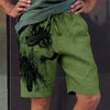 Men's Swim Trunks Vintage 3D Wolf Print Beach Shorts Quick Dry Outdoor Leisure Sports Shorts Swimwear Fashion Men's Shorts