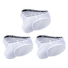 Transparent Men's Underwear Briefs Comfortable Low Wasit Ice Silk Sexy Men Panties Quick Dry Breathable antibacterial Underpants