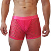 Men Underwear Boxer Thong 2 in 1 Lined with Thong Jockstrap Home Shorts Boxer Man Panties Sexy Soft Sport Short Boxer Mesh