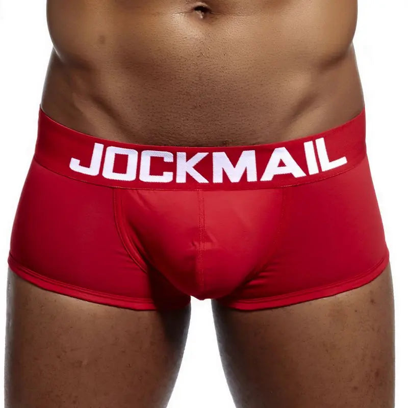 JOCKMAIL Brand Male Panties Breathable Boxers Cotton Men Underwear
