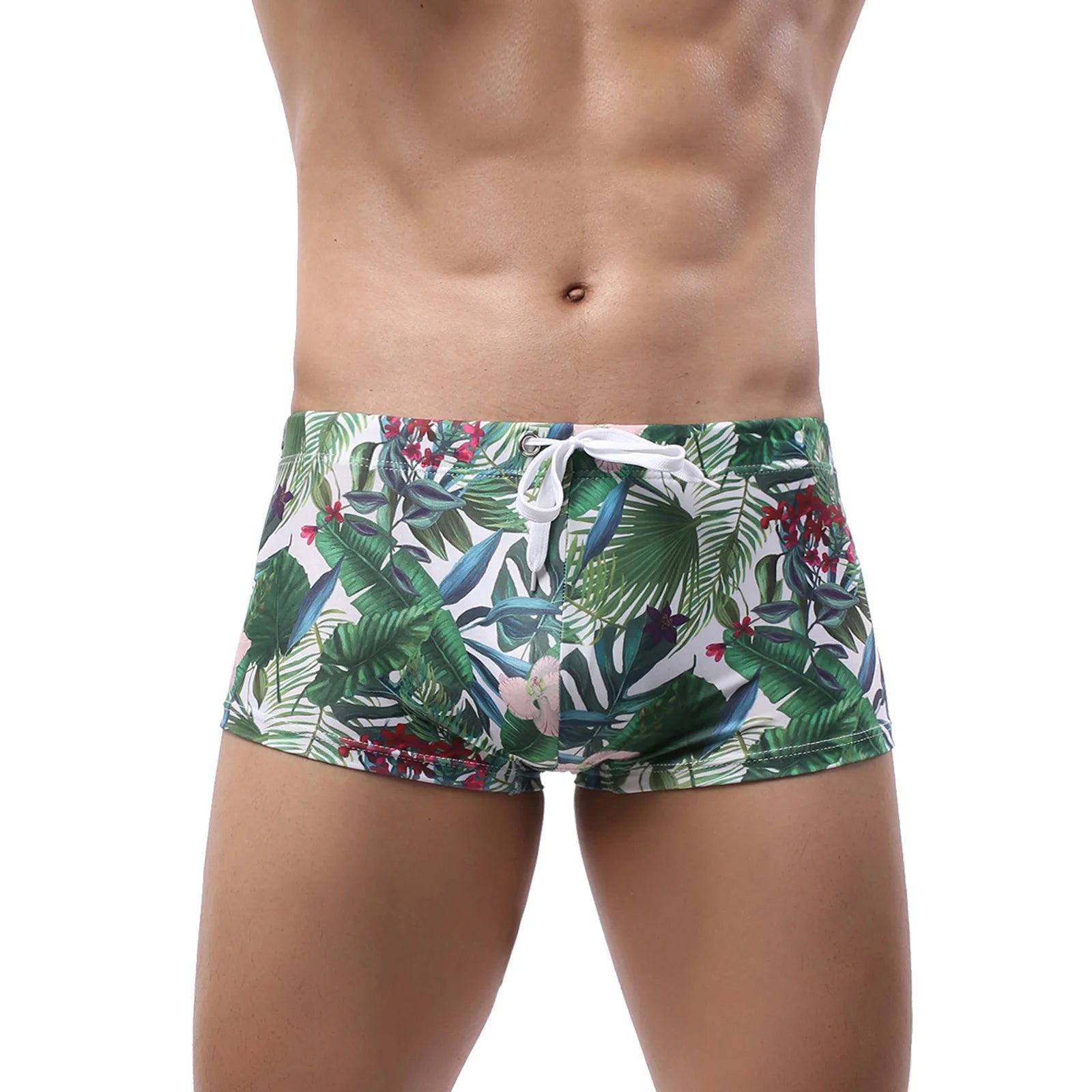 Hot Sell Swimwear Men Swim Boxers Low Waist Sexy Swimsuit Swimming Trunks Shorts Sunga hombre Bathing Suit