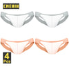 Men’s Ultra-Thin Breathable Mesh Thong – Lightweight Nylon G-String Underwear | Quick-Dry, Stretch Fit, Low-Rise Comfort (1–4 Pack)