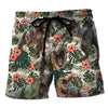 Funny 3D Printing Dinosaur Beach Shorts For Men Street Drawstring Swimming Trunks Kids Summer Animal Pattern Surfboard Shorts