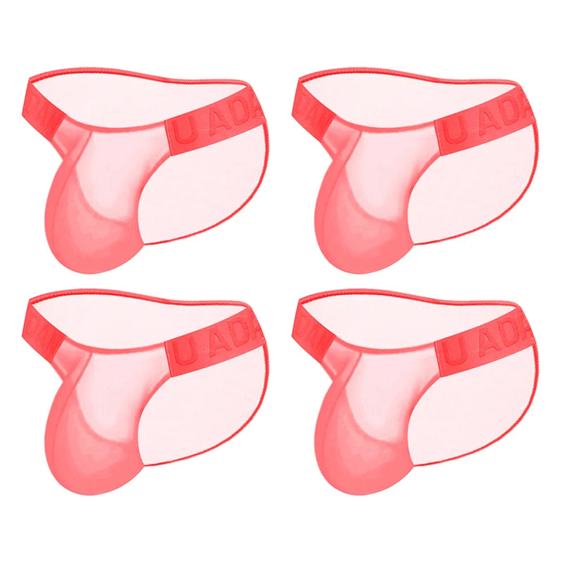 Mens Underwear Summer Ultra-thin Transparent Boxershorts Male Ice slip panties Boxer Shorts Comfortable Men's Underpants AD786