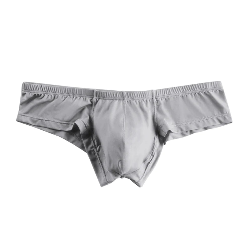 ADANNU Briefs Male Underwear Nine Solid Colors Insensitivity Skin-friendly Color With Zero Independent Codpiece Men Sport Short