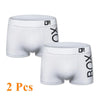 1/2Pcs ORLVS Mens Boxer Sexy Underwear Soft Long Boxer Cotton Soft Underpant Male Panties 3D Pouch Shorts Under Wear Pants Short