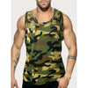 3D Print Cool Camouflage Tank Tops For Man Colorful Pattern Tees Summer Casual Fashion Vest Oversized Sportswear Street Tank Top